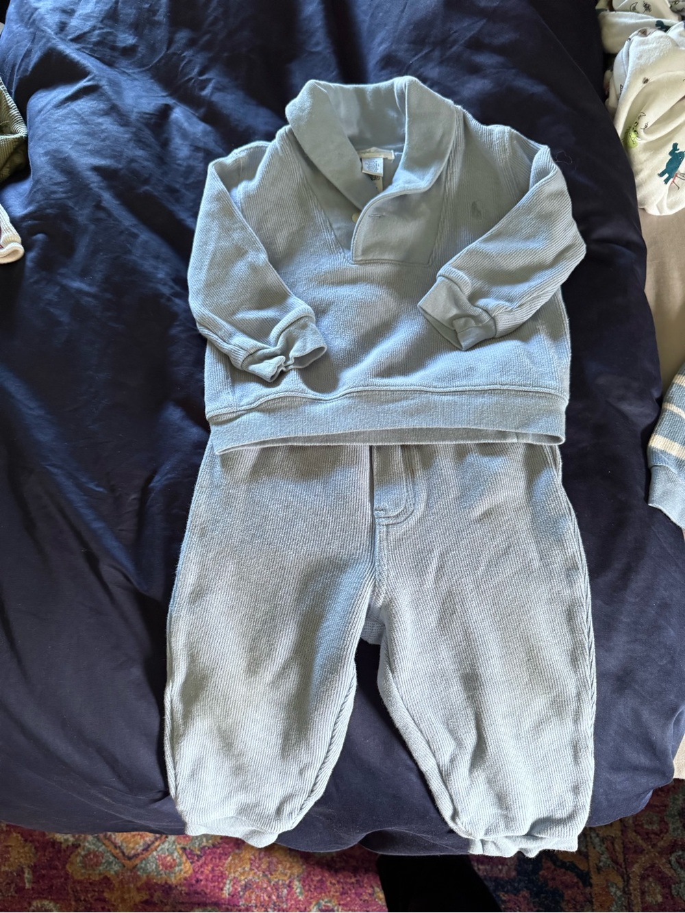 Ralph Lauren Light Blue Kids Sweatshirt & Joggers Set